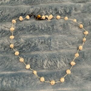 BUNDLE  ITEM * White Fresh Water Pearl Necklace